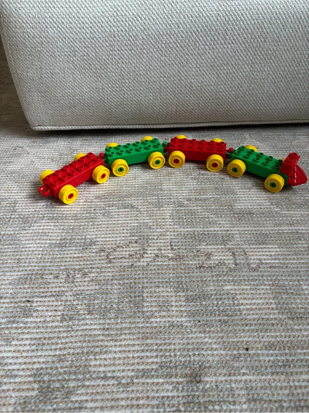 LEGO DUPLO Train building toy set connecting Wheeled Bases